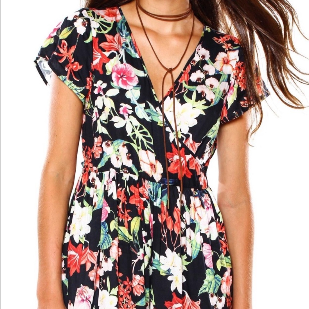 Somedays Lovin’ Floral Wrap Dress